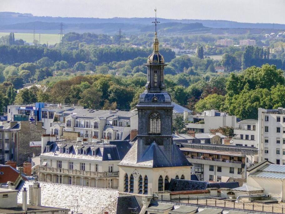 Apartmán Bulle, Vue Cathedrale Incroyable Remeš Exteriér fotografie